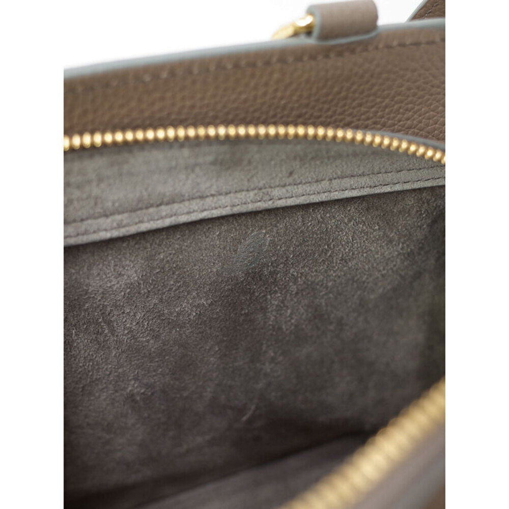 Celine Cabas de France bag grained calfskin Brown - Picture 5 of 9